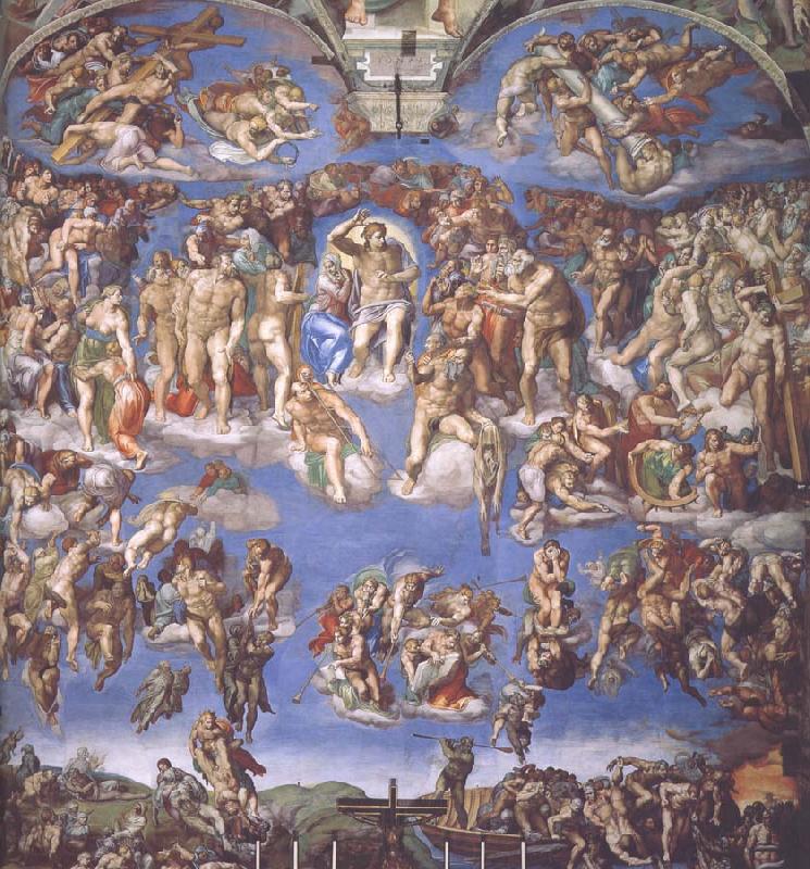 Michelangelo Buonarroti den yttersta domen, sixinska kapellt